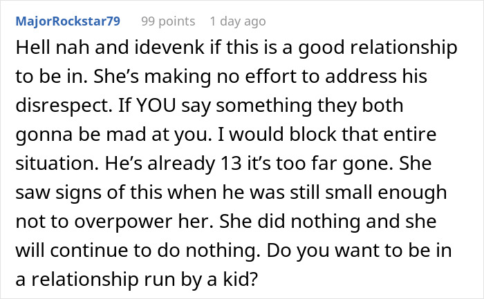 Man walking out while his girlfriend&rsquo;s son has a mountain biking meltdown early in the morning.