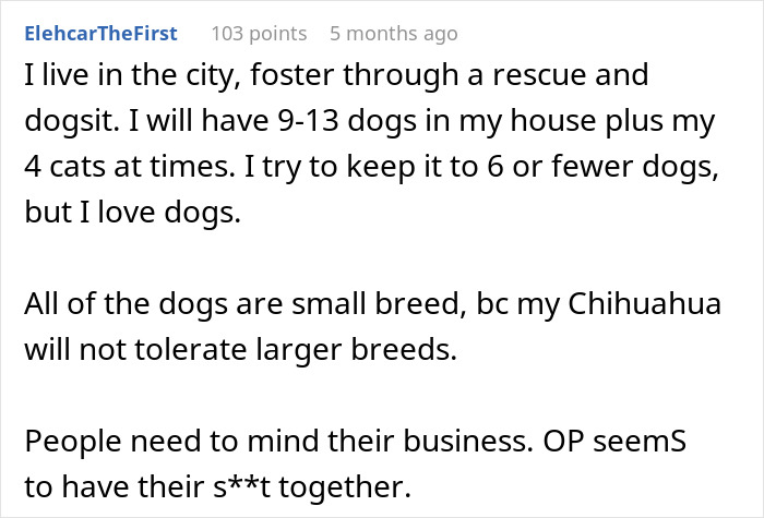 Person loses sleep worried about potential CPS call as spouse&rsquo;s parents disapprove of dogs in the house.