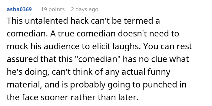 Woman at stand-up comedy show looks upset and tears up instead of laughing during the performance. Woman at stand-up comedy show looks upset and tears up instead of laughing during the performance.