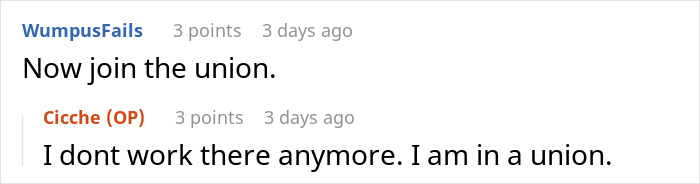 Screenshot of an online forum discussion where an employee expresses frustration about unfulfilled raise promises from a manager.