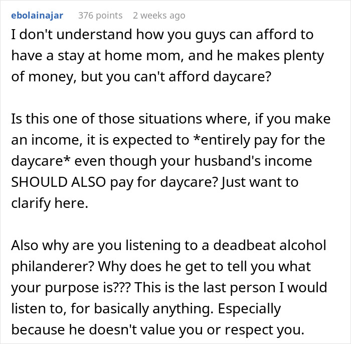 Online discussion about challenges faced by a hurt working mom dealing with an ignorant husband&rsquo;s lack of support.