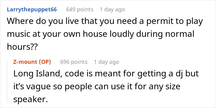 Reddit conversation about neighbor wars involving blasting 1900s Greek chanting music to annoy a neighbor loudly. Reddit conversation about neighbor wars involving blasting 1900s Greek chanting music to annoy a neighbor loudly.