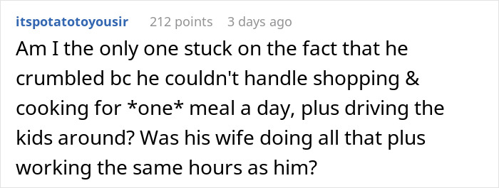 Reddit user commenting on a coworker struggling with family issues and mistaken for a mistress in a workplace discussion. Reddit user commenting on a coworker struggling with family issues and mistaken for a mistress in a workplace discussion.