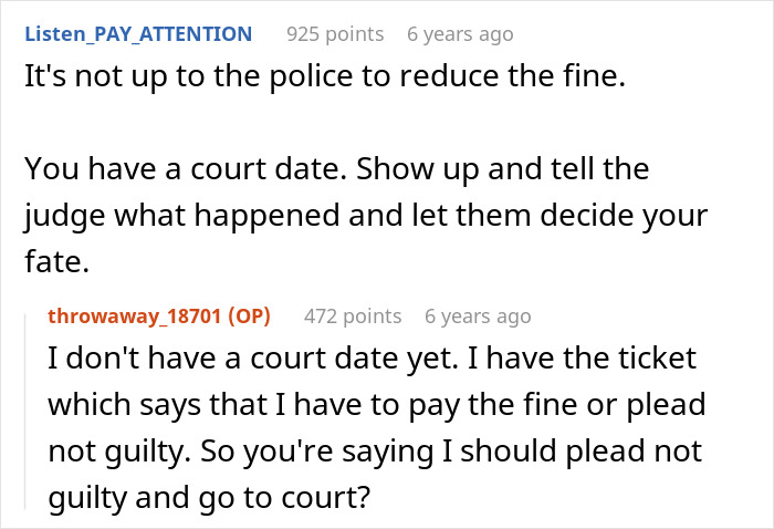 18YO reports drunk driver to police but receives curfew violation ticket instead, leading to legal advice on pleading not guilty.