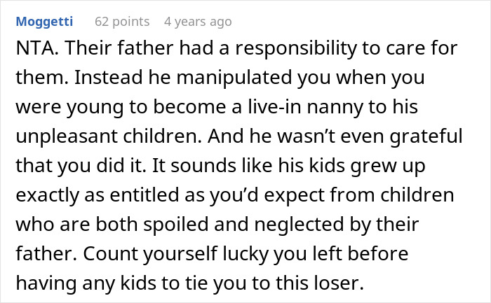 Comment discussion about woman accused of abandoning husband’s kids while escaping a toxic marriage. Comment discussion about woman accused of abandoning husband’s kids while escaping a toxic marriage.