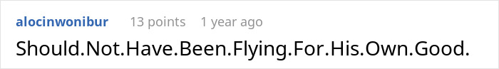 Screenshot of a social media comment describing a nightmare flight after seatmate soils himself before takeoff. Screenshot of a social media comment describing a nightmare flight after seatmate soils himself before takeoff.