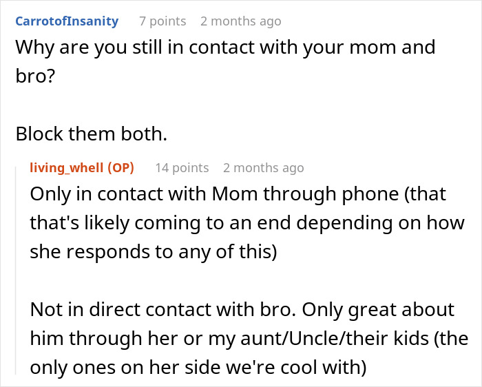 Mom Wants Son To Care For &ldquo;Disabled&rdquo; Bro, He Reminds Her That The 36YO Is Just An Entitled Brat