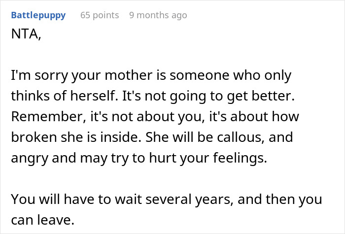 Comment discussing emotional impact after teen faints and hurts herself, reacting to mom doubting the fall&rsquo;s authenticity.