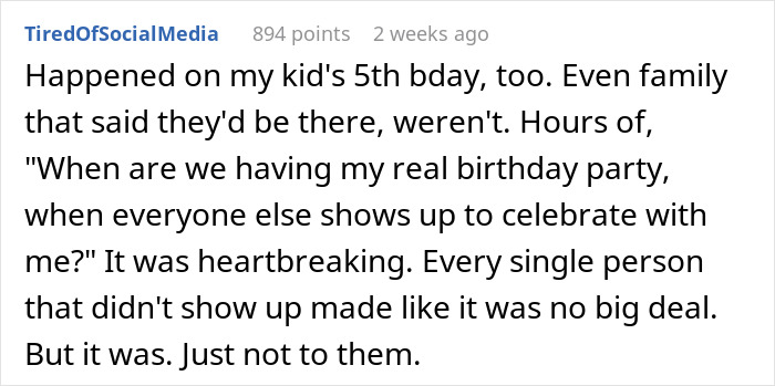 Father blasts parents who promised to come to his daughter’s birthday but didn’t show up, expressing heartbreak and disappointment. Father blasts parents who promised to come to his daughter’s birthday but didn’t show up, expressing heartbreak and disappointment.