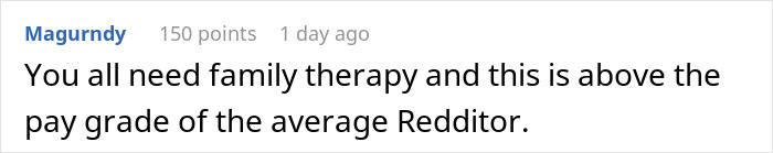 Reddit comment discussing family issues related to a dad turned trans demanding kids call him mom. Reddit comment discussing family issues related to a dad turned trans demanding kids call him mom.
