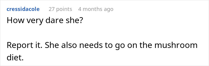 Screenshot of a social media comment calling out a mother-in-law for hijacking pregnancy and using uterus as profile picture.