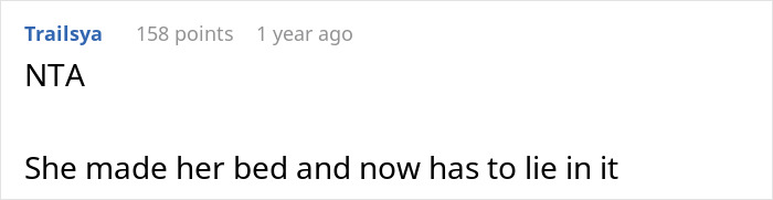 Screenshot of a comment on a social platform reacting to a woman rejecting her sibling’s money hints amid family struggles. Screenshot of a comment on a social platform reacting to a woman rejecting her sibling’s money hints amid family struggles.