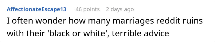 Man giving wife an ultimatum over plastic surgery, discussing relationship and marital concerns in a serious setting.
