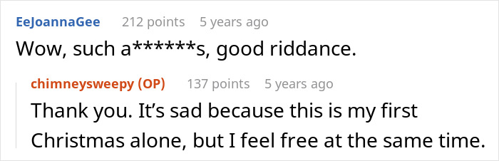 Screenshot of online comments discussing a woman dumping her boyfriend after being told her period is disgusting.