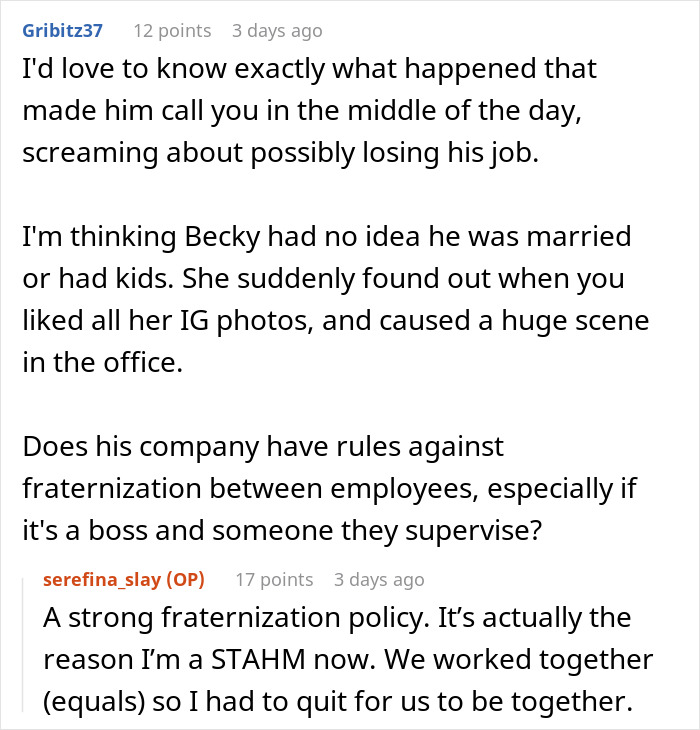 Man worries wife&rsquo;s petty drama at work might cost him job, leading to unexpected consequences in his marriage.