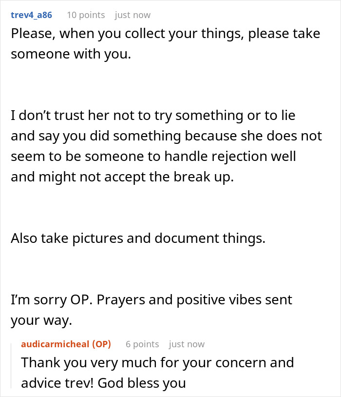 Text conversation discussing advice for safely breaking up with a fiancée after a tattoo of a late brother’s face. Text conversation discussing advice for safely breaking up with a fiancée after a tattoo of a late brother’s face.