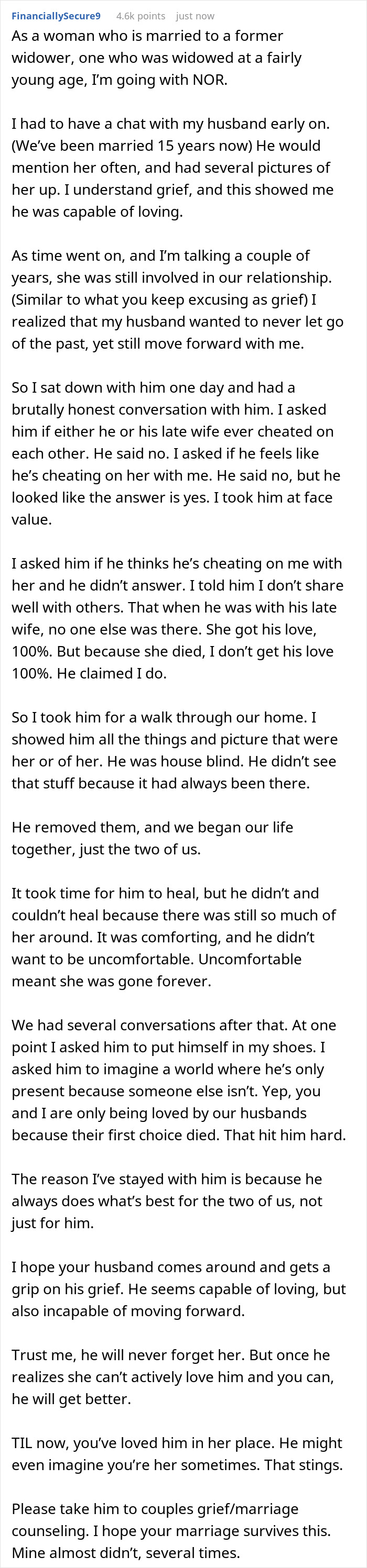 Woman shares experience with husband unable to move on from ex’s ashes during honeymoon grief and healing process. Woman shares experience with husband unable to move on from ex’s ashes during honeymoon grief and healing process.
