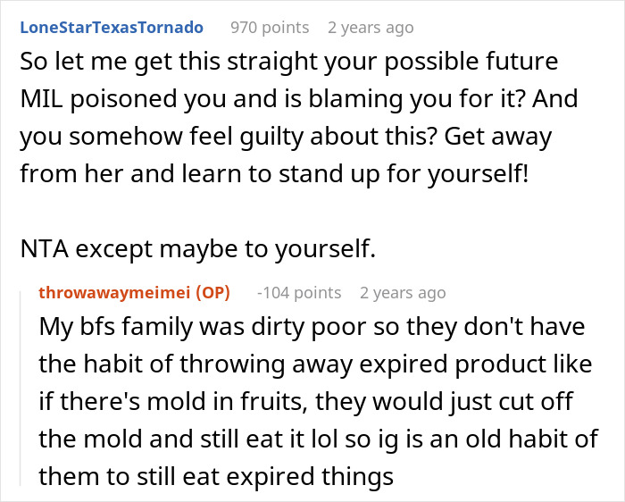  "I Destroyed Her Family Vacation": GF Rushed To The ER Thanks To Her BF's Mom's Contaminated Cake 