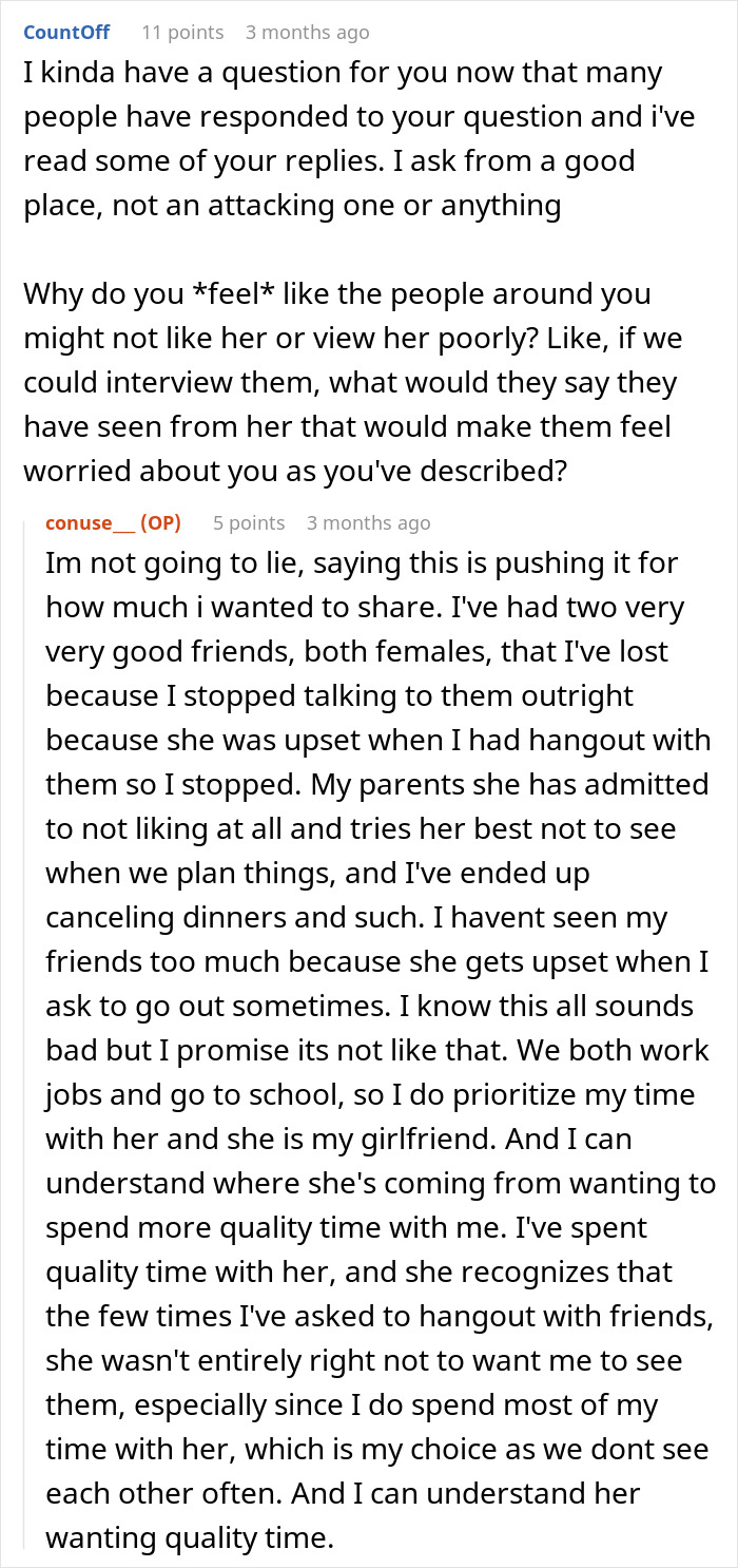 Text conversation discussing relationship struggles and feelings after a woman eavesdrops on boyfriend’s private therapy session. Text conversation discussing relationship struggles and feelings after a woman eavesdrops on boyfriend’s private therapy session.