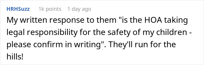 Screenshot of an online comment discussing legal responsibility for kids at the bus stop, relevant to kids bus stop parenting. Screenshot of an online comment discussing legal responsibility for kids at the bus stop, relevant to kids bus stop parenting.