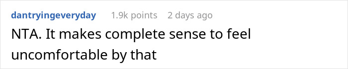 Screenshot of a forum comment discussing a man breaking up with fiancée after she gets tattoo of his late brother’s face. Screenshot of a forum comment discussing a man breaking up with fiancée after she gets tattoo of his late brother’s face.