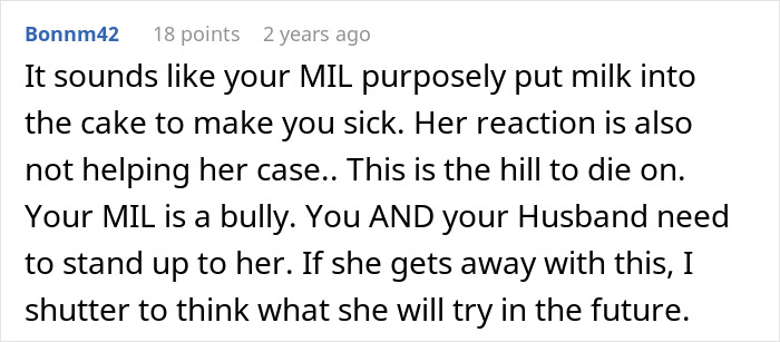  "I Destroyed Her Family Vacation": GF Rushed To The ER Thanks To Her BF's Mom's Contaminated Cake 