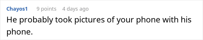 Comment on social media expressing suspicion of privacy violation, leading to a woman cutting off a long-term friend.