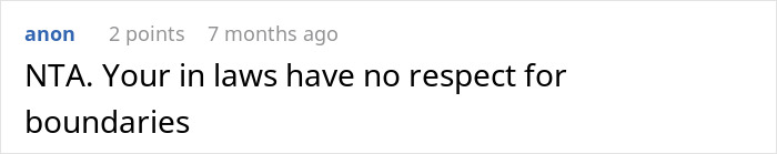 Comment about in-laws causing stress and loss of sleep over potential CPS call regarding dogs in the house.