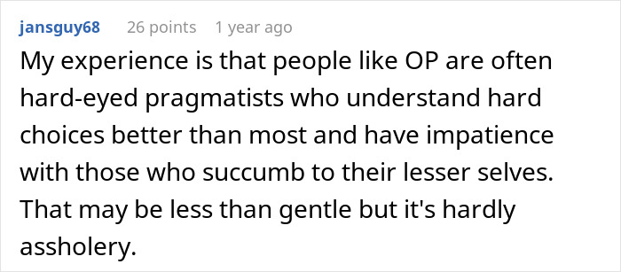 Reddit comment discussing a woman rejecting sister's hints for money amid family struggles and sibling posting Ibiza pictures. Reddit comment discussing a woman rejecting sister's hints for money amid family struggles and sibling posting Ibiza pictures.