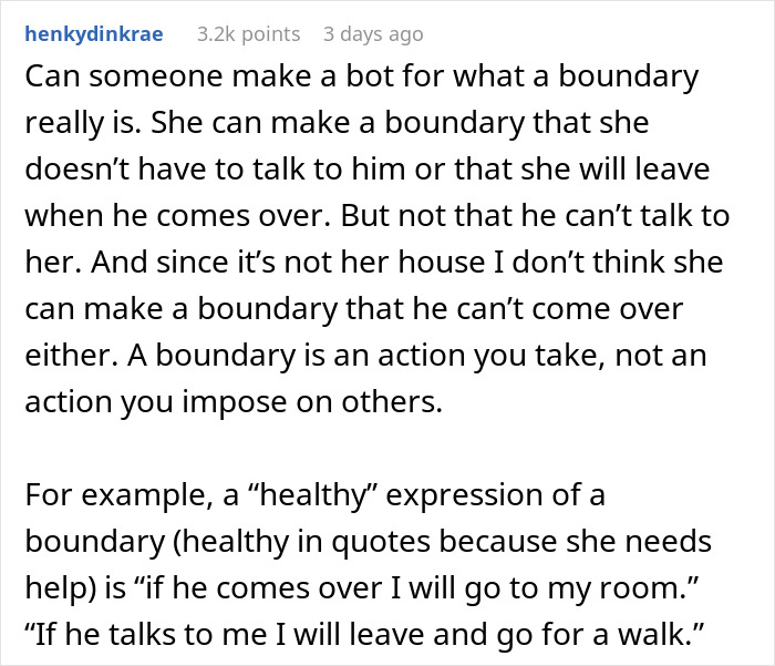 Woman forbids brother-in-law from talking to her, prioritizing boundaries even if it means seeing nephew less often.