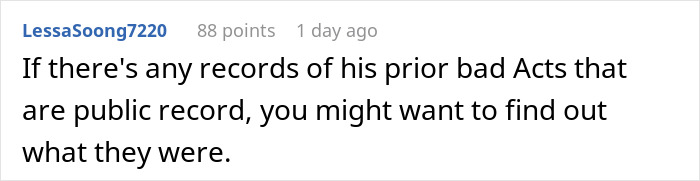 Screenshot of online comment discussing public records related to an entitled neighbor trying to hijack a resident&rsquo;s driveway.