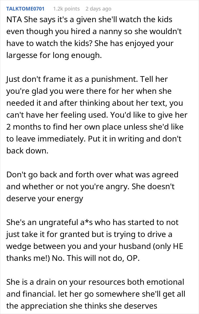 Woman Backs Out Of Deal To Babysit Sister&rsquo;s Kids After Sister Lets Her Move In To Do Just That