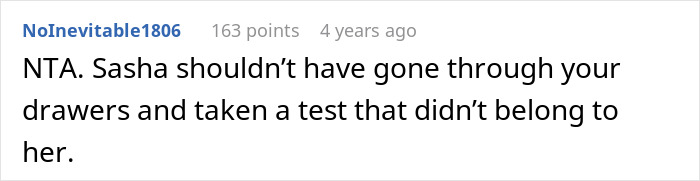Comment discussing a woman’s dramatic pregnancy reveal turning into total humiliation after taking the wrong test. Comment discussing a woman’s dramatic pregnancy reveal turning into total humiliation after taking the wrong test.