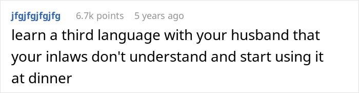 Alt text: Text post about learning a new language with your husband that your parents in native language don&rsquo;t understand.