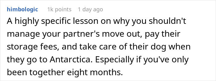 Text post about relationship advice highlighting risks in long-distance romance when one partner cheats while abroad. Text post about relationship advice highlighting risks in long-distance romance when one partner cheats while abroad.
