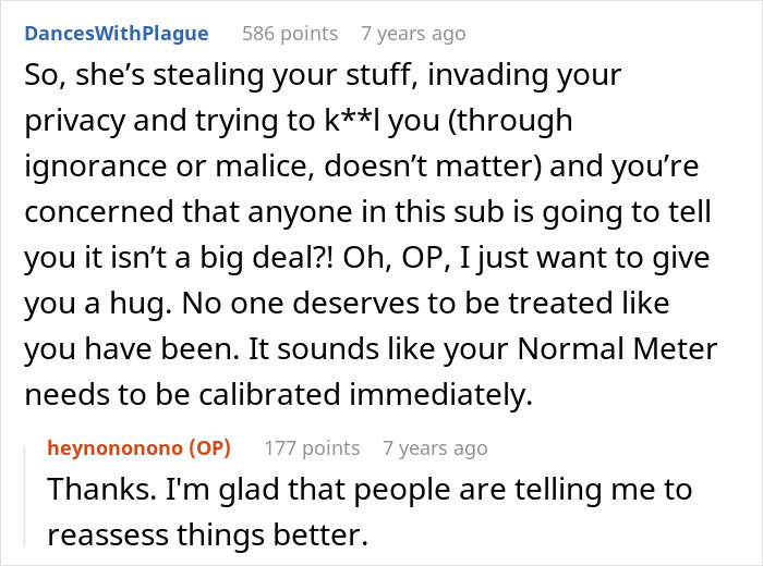 Woman in ER from anaphylactic shock with unremorseful mother-in-law causing the emergency situation discussed online.