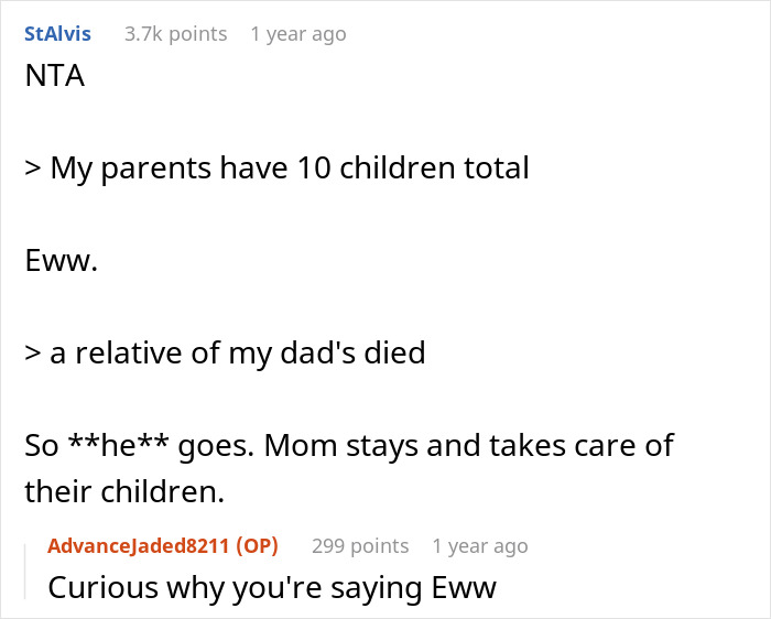 Screenshot of an online discussion about parents, siblings, and babysitting arrangements in Austria. Screenshot of an online discussion about parents, siblings, and babysitting arrangements in Austria.