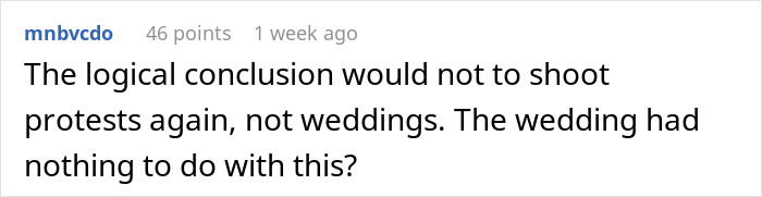 Bride&rsquo;s sister confronting photographer during school project that unexpectedly crashes wedding photoshoot.