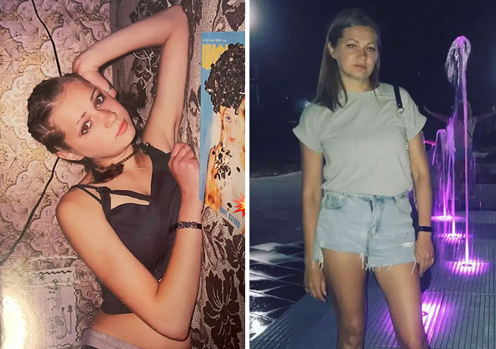 Padres icónicos en su juventud posando con estilo y actitud, compartiendo momentos auténticos y llenos de personalidad.