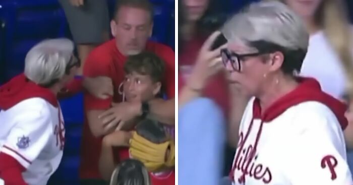 Woman Mistaken For ‘Phillies Karen’ After Home Run Ball Meltdown Breaks Silence