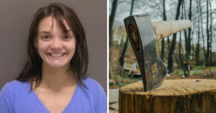 Woman Attacks Sleeping Boyfriend With Hatchet And Then Smiles For The Mugshot