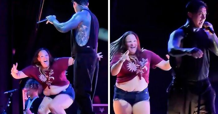 “Nothing Justifies This Humiliation”: Ex-Con Rock Star Blasted For Fat Shaming Woman Who Rushed The Stage
