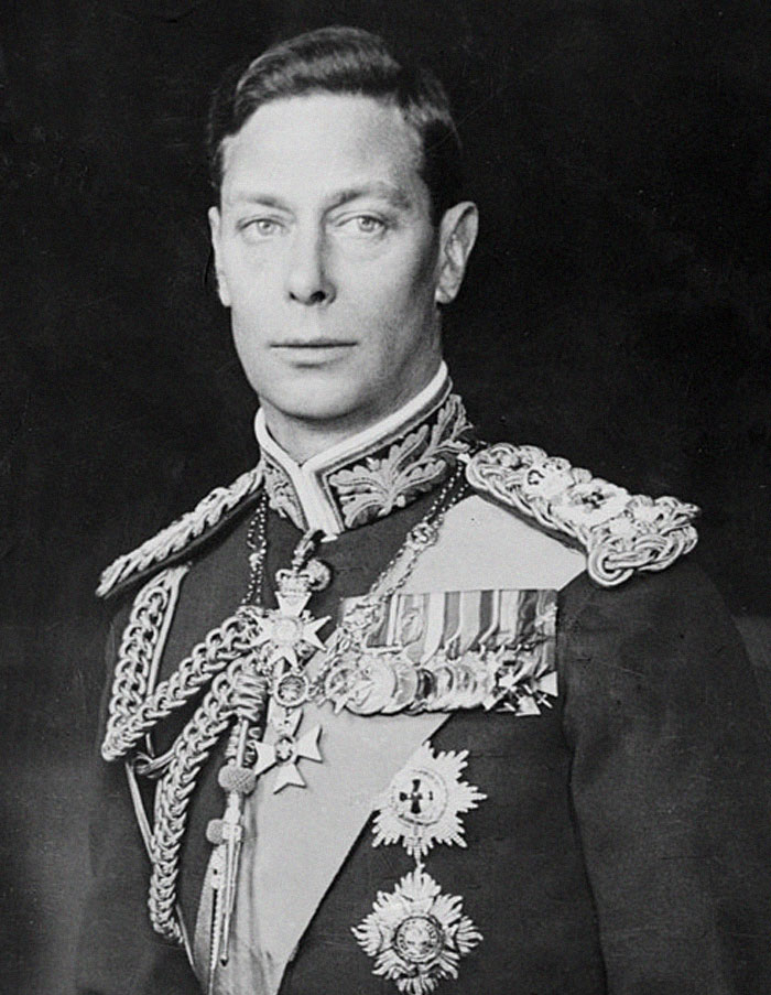 Black and white portrait of a man in a decorated military uniform illustrating history anecdotes about the past.