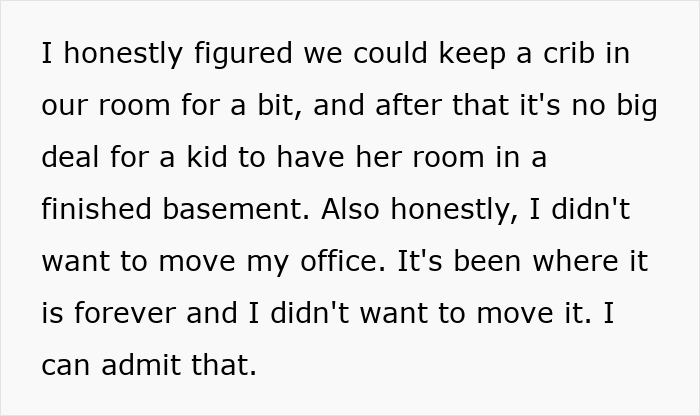 Man defending his daughter&rsquo;s room from fianc&eacute;e, prioritizing daughter over their future together in a home setting.