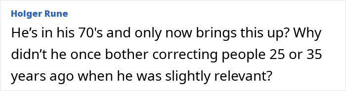 Comment discussing delay in correcting pronunciation of Denzel Washington’s name, questioning why it wasn’t addressed earlier. Comment discussing delay in correcting pronunciation of Denzel Washington’s name, questioning why it wasn’t addressed earlier.