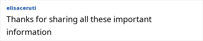 Comment by user elisaceruti thanking for sharing important information about a doctor&rsquo;s discovery involving a 9-year-old girl.