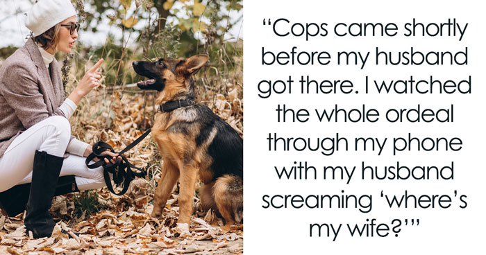 Guy Pounds On Pregnant Lady’s Door To Force Her To “Give His Dog Back,” She Gets The Police Involved