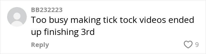 Comment on social media criticizing Olympic Gold Medalist Keely Hodgkinson for her jab at loud Americans.