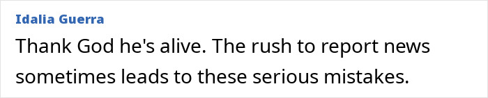 Comment expressing relief about dad feared lost in Lisbon crash found alive after toddler son rescued from wreckage.