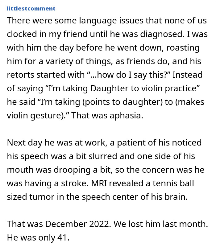 Fan comment describing weird symptom Michael Bolton had before doctors gave heartbreaking diagnosis of brain tumor.
